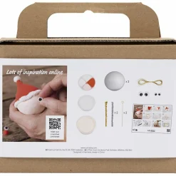 Jul<Creativ Company Lav julekugler - Julemand & engel