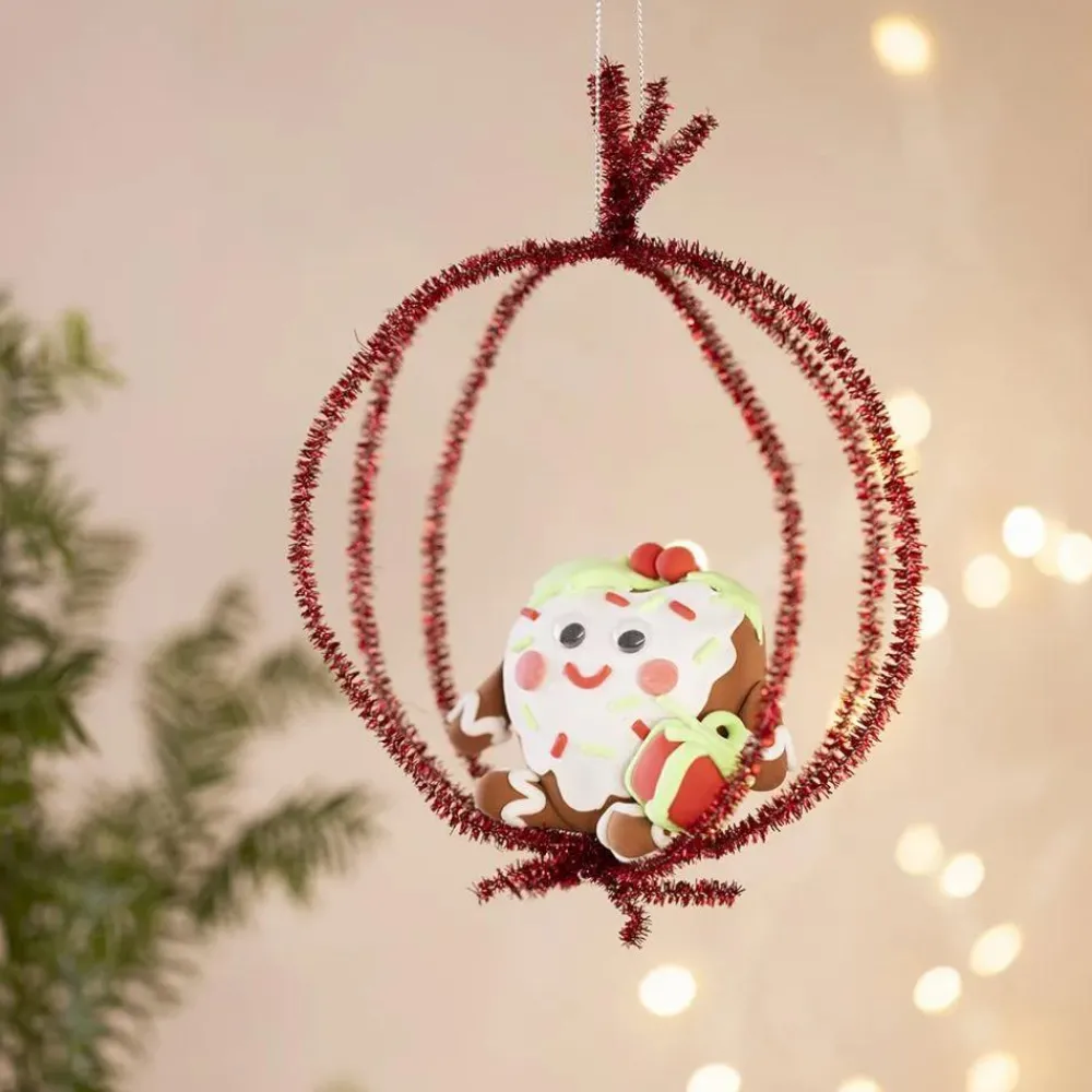 Jul<Creativ Company Lav juleophæng - Honningkage-hjerte