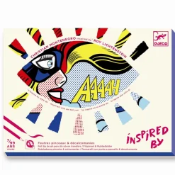 Voksenværk|Kreativ Leg<Djeco Lav kunst som Roy Lichtenstein (overføring)