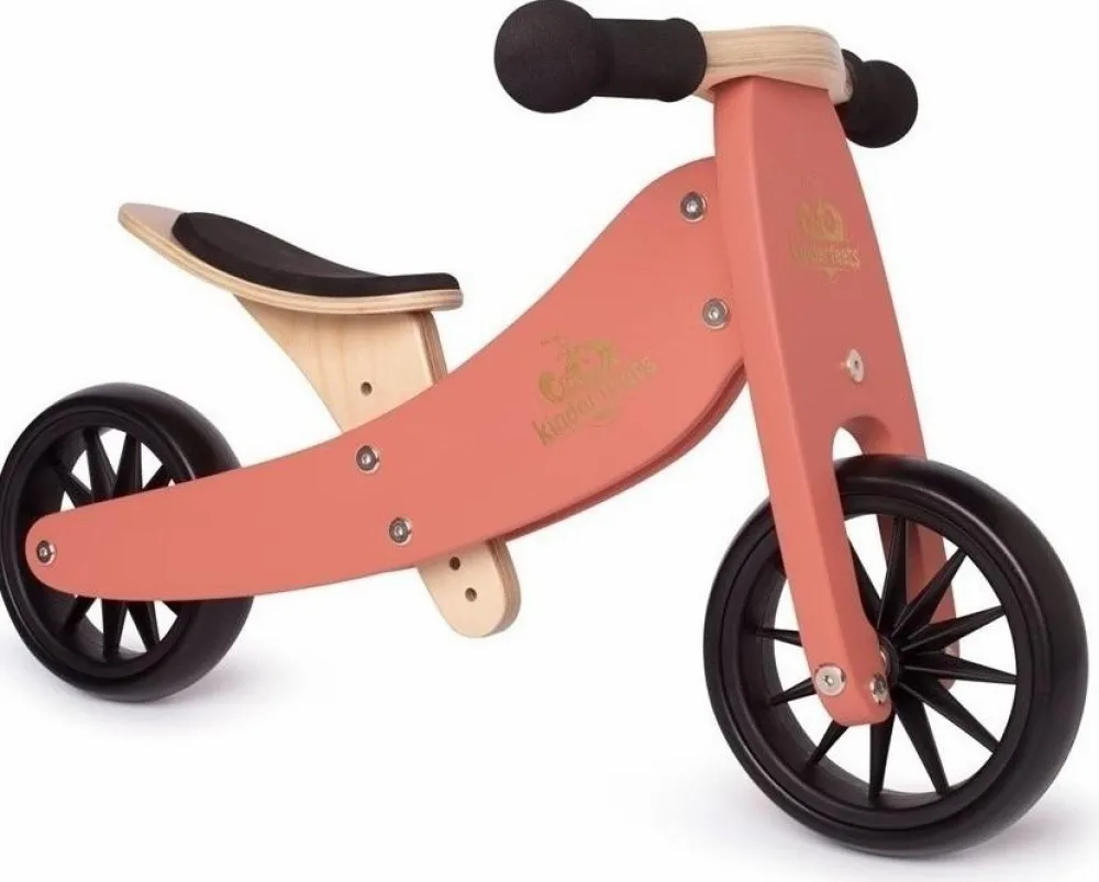 Løbecykler|Babylegetøj<Kinderfeets Løbecykel - Tiny Tot 2-i-1, Koral