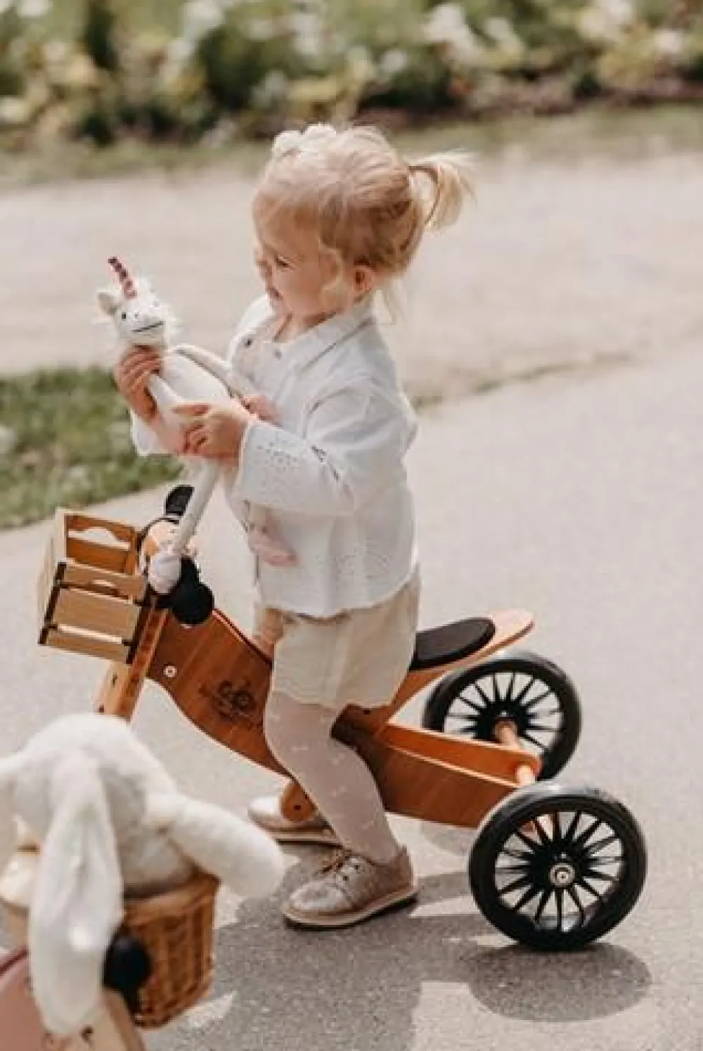 Løbecykler|Tumlinge Legetøj<Kinderfeets Løbecykel - Tiny Tot 2-i-1 Plus, Bambus