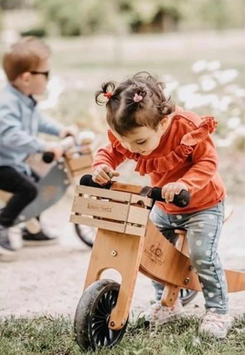 Løbecykler|Tumlinge Legetøj<Kinderfeets Løbecykel - Tiny Tot 2-i-1 Plus, Bambus