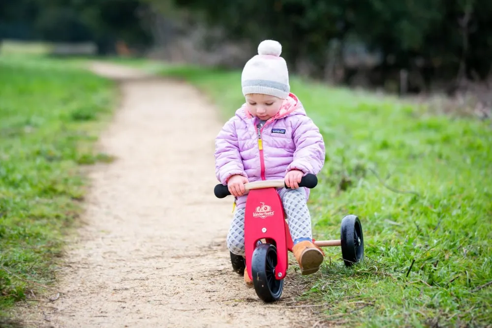 Løbecykler|Babylegetøj<Kinderfeets Løbecykel - Tiny Tot 2-i-1, Rød