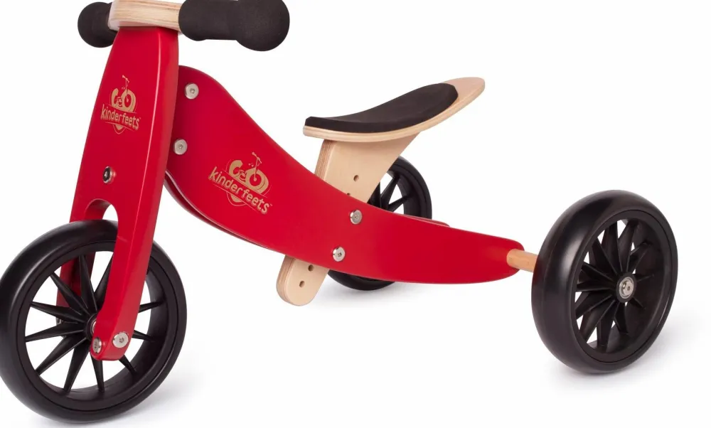 Løbecykler|Babylegetøj<Kinderfeets Løbecykel - Tiny Tot 2-i-1, Rød