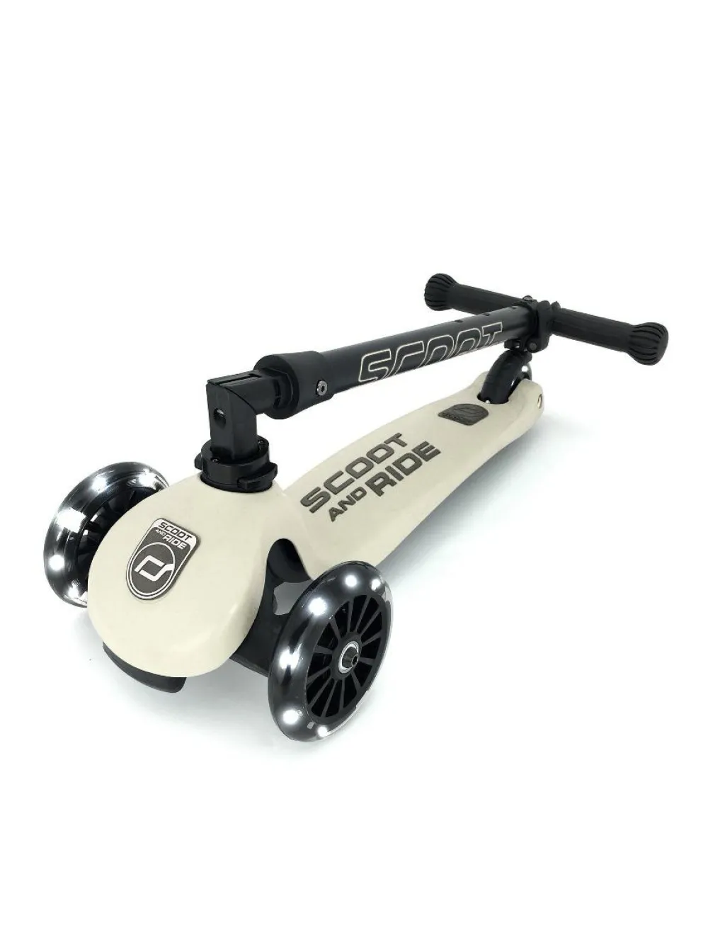 Løbehjul<Scoot & Ride Løbehjul - Highwaykick 3 m. LED, Ash