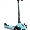 Løbehjul<Scoot & Ride Løbehjul - Highwaykick 3 m. LED, Blueberry
