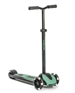 Løbehjul<Scoot & Ride Løbehjul - Highwaykick 5 m. LED, Forest