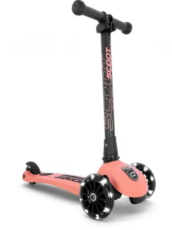 Løbehjul<Scoot & Ride Løbehjul - Highwaykick 3 m. LED, Peach
