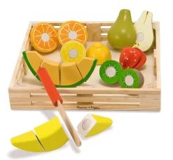 Legekøkken & Legemad<Melissa & Doug Legemad - Frugt i trækasse