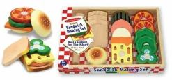 Rolleleg|Legekøkken & Legemad<Melissa & Doug Legemad - Sandwich bar