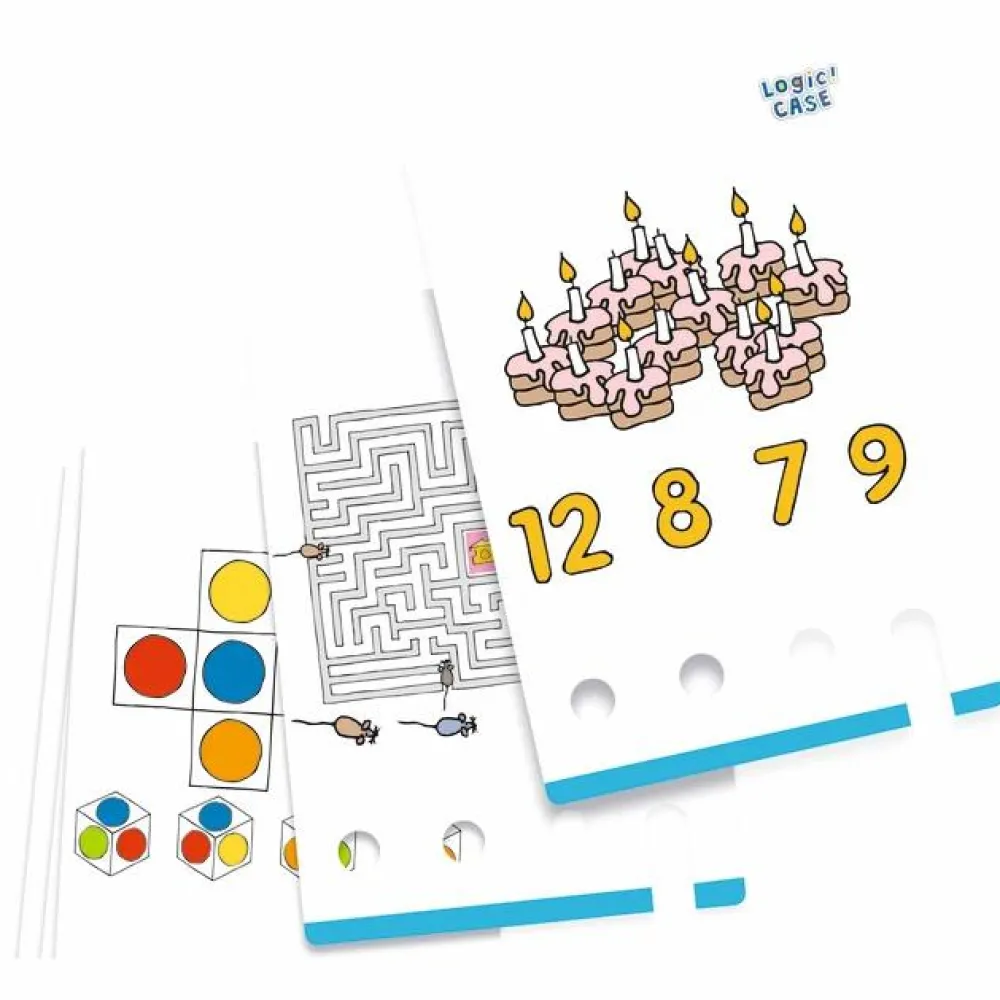 Montessori|Spil<Haba Logic! CASE startsæt, 6+ år