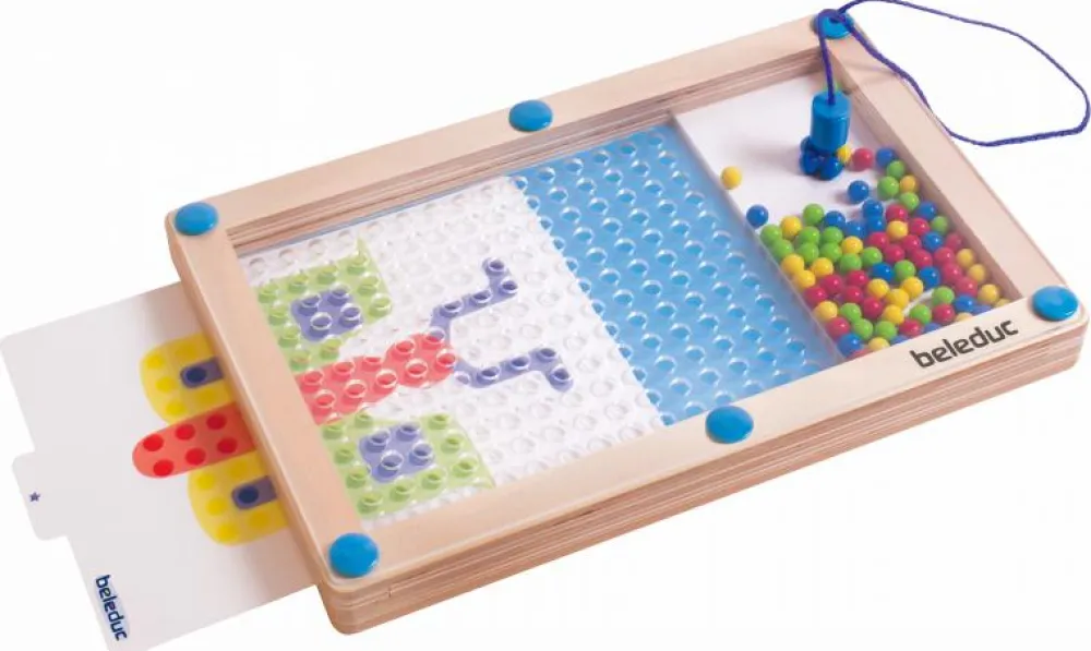 Montessori|Spil<Beleduc Logikspil - Logipic inkl. 8 opgavekort