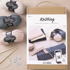 Kreativ Leg|Krea-Fitness<Creativ Company Læringssæt - Strikning