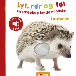 Børnebøger|Babylegetøj<Forlaget Bolden Lyt, rør og føl - I naturen