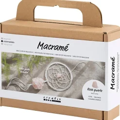 Kreativ Leg<Creativ Company Macramé kit - Drømmefanger m. krystal