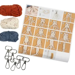 Voksenværk|Kreativ Leg<Creativ Company Macramé kit mini - Nøgleringe