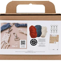 Voksenværk|Kreativ Leg<Creativ Company Macramé kit mini - Nøgleringe