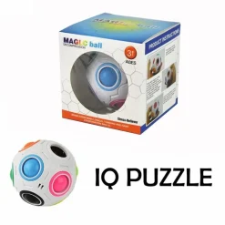 Spil< Magic ball - Find og flyt farven, Ø 7 cm