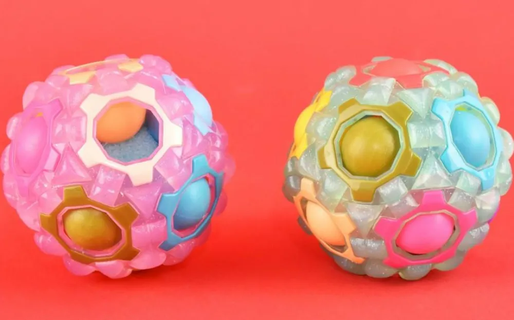 Finmotorik|Legetøj Til Ferien< Magic Ball m. glow effekt (ass.), 1 stk