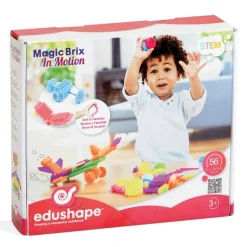 Bygge- & Træklodser<edushape Magic Brix - In motion