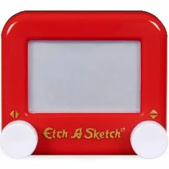 Legetøj Til Ferien|Tegne- & Malegrej< Magnetisk tegnetavle - Mini Etch A Sketch