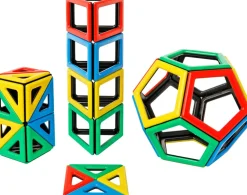 Vis Alle Varer (Særlige Behov)|Finmotorik<Polydron MAG | Sæt m. ekstra figurer | 48 dele