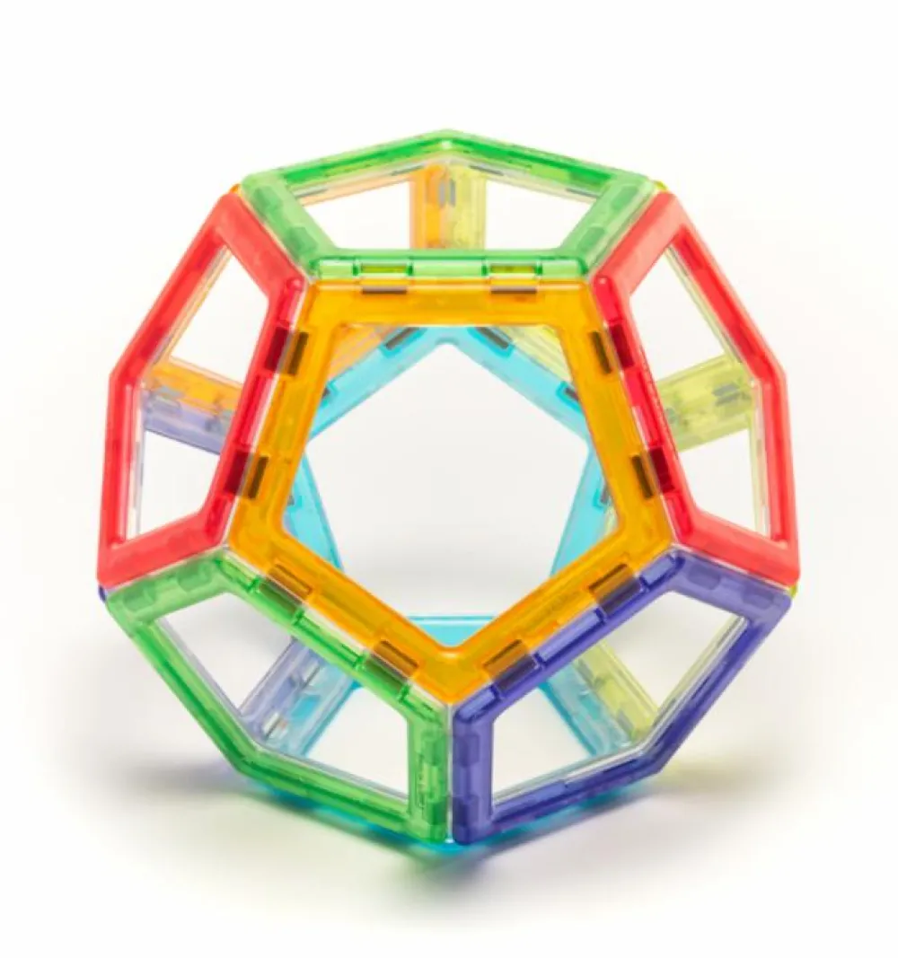 Skolesjov|Matematik & Leg<Polydron MAG | Transparent | 100 dele