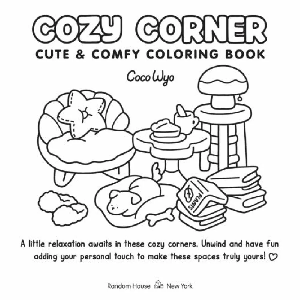 Voksenværk|Legetøj Til Ferien< Malebog - Cozy Corner