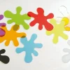 Lysborde|Eksperimenter<tickit® Malerklatter - Transparente, 10 stk