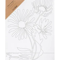 Voksenværk|Tegne- & Malegrej<Creativ Company Malerlærred 24 x 30 cm - Der vokser en blomst