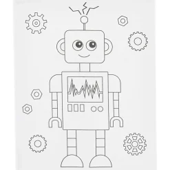 Tegne- & Malegrej<Creativ Company Malerlærred 24 x 30 cm - Robot