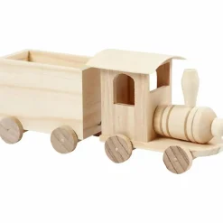 Jul|Tegne- & Malegrej<Creativ Company Mal selv - Tog med vogn