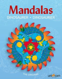 Vis Alle Varer (Særlige Behov)|Mindfulness For Børn< Mandalas malebog - Dinosaurer