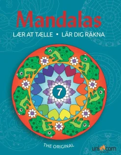 Mindfulness For Børn|Tegne- & Malegrej< Mandalas malebog - Lær at tælle