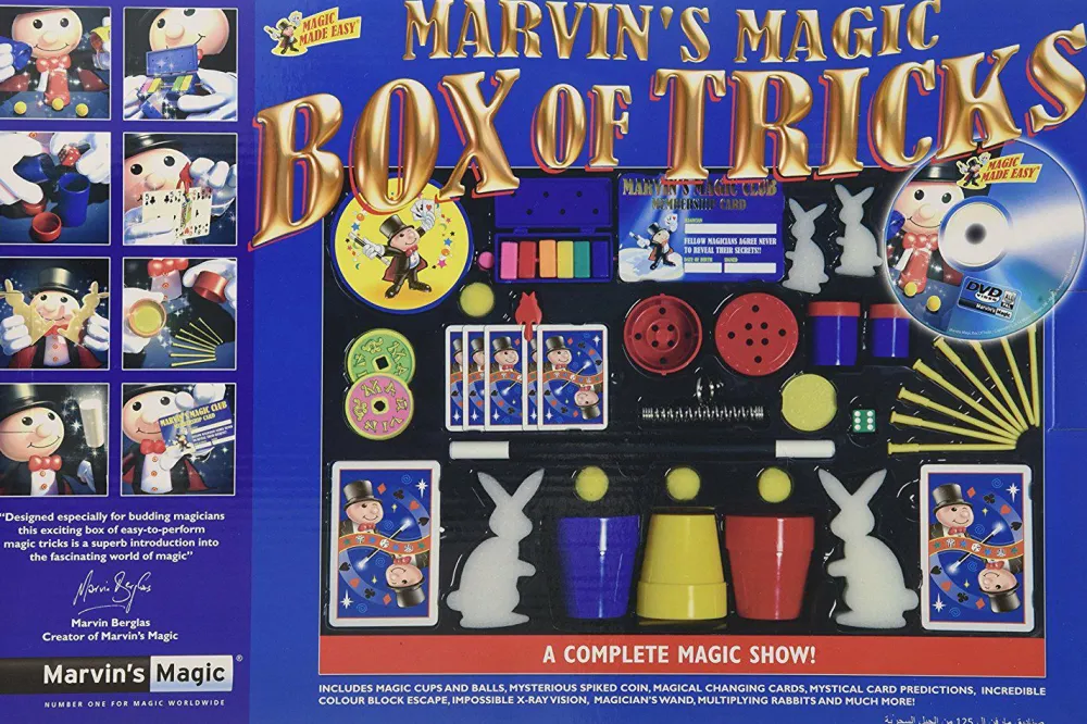Tryllesæt<Marvin's Magic | Tryllesæt m. 125 tricks