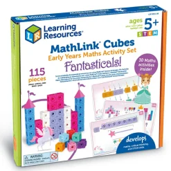 Logik & Talforståelse|Stem Læringslegetøj<Learning Resources MathLink aktivitetssæt - Fantasi og eventyr