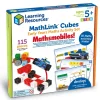 Logik & Talforståelse|Stem Læringslegetøj<Learning Resources MathLink aktivitetssæt - Køretøjer