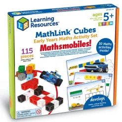 Logik & Talforståelse|Stem Læringslegetøj<Learning Resources MathLink aktivitetssæt - Køretøjer