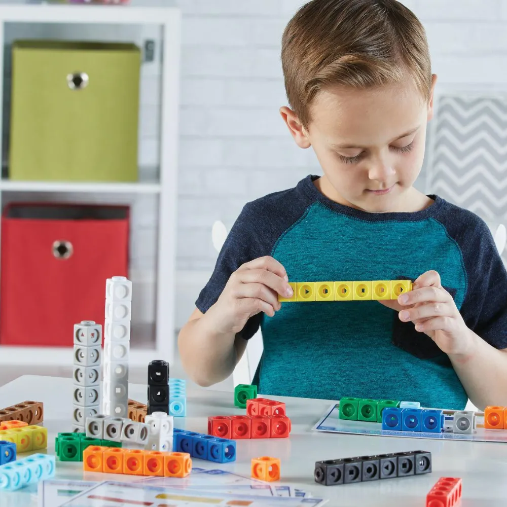 Logik & Talforståelse|Stem Læringslegetøj<Learning Resources MathLink aktivitetssæt - Køretøjer