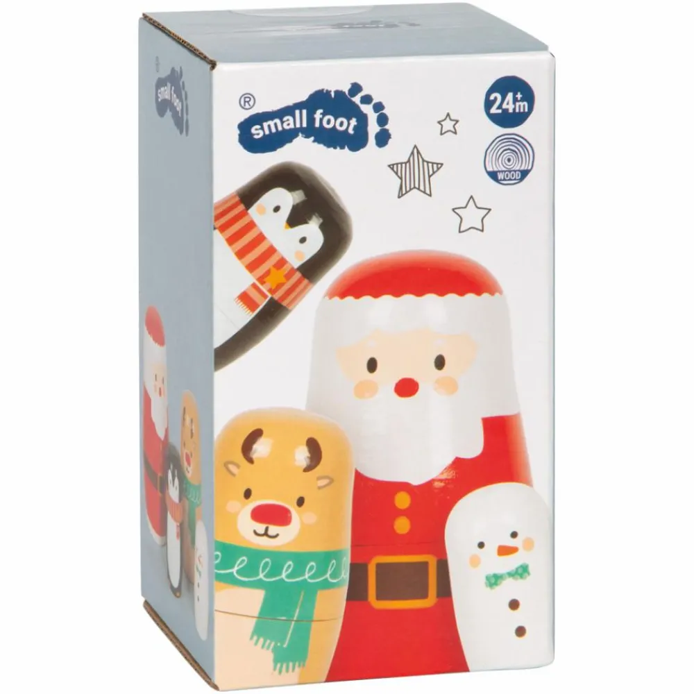Jul<small foot Matryoshka dukker - Jul