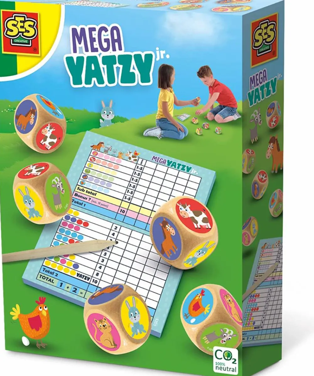 Udeleg|Legetøj Til Ferien<SES Creative Mega Yatzy Junior
