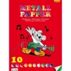 Påske|Jul< Metalpapir A4 - 10 ark