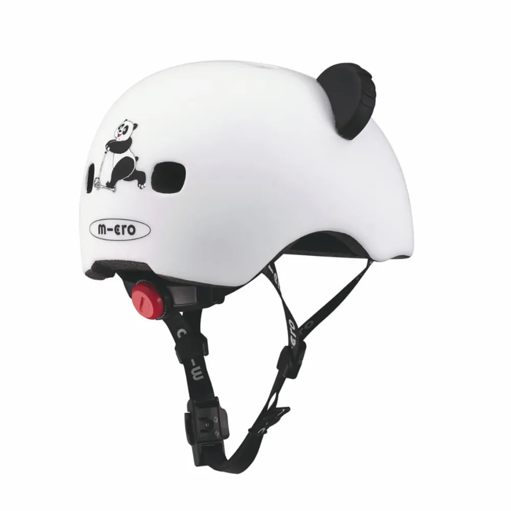 Børnesikkerhed<Micro cykelhjelm Panda - Small, 48-53 cm