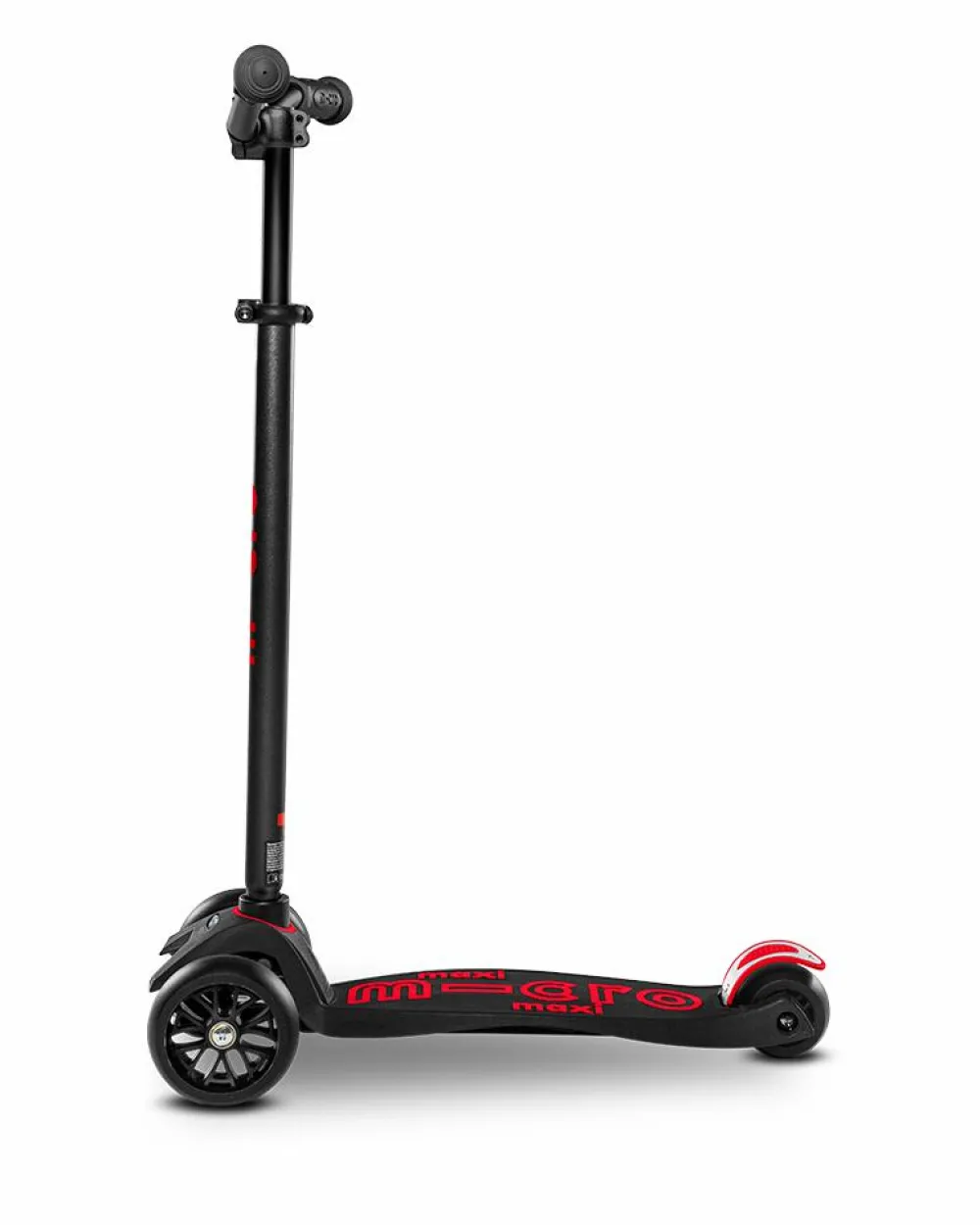 Løbehjul|Løbecykler<Micro - Maxi Deluxe Pro, Sort/Rød