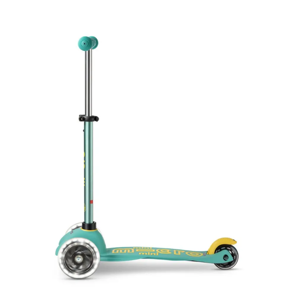 Løbehjul<Micro - Mini Deluxe ECO LED, Mint