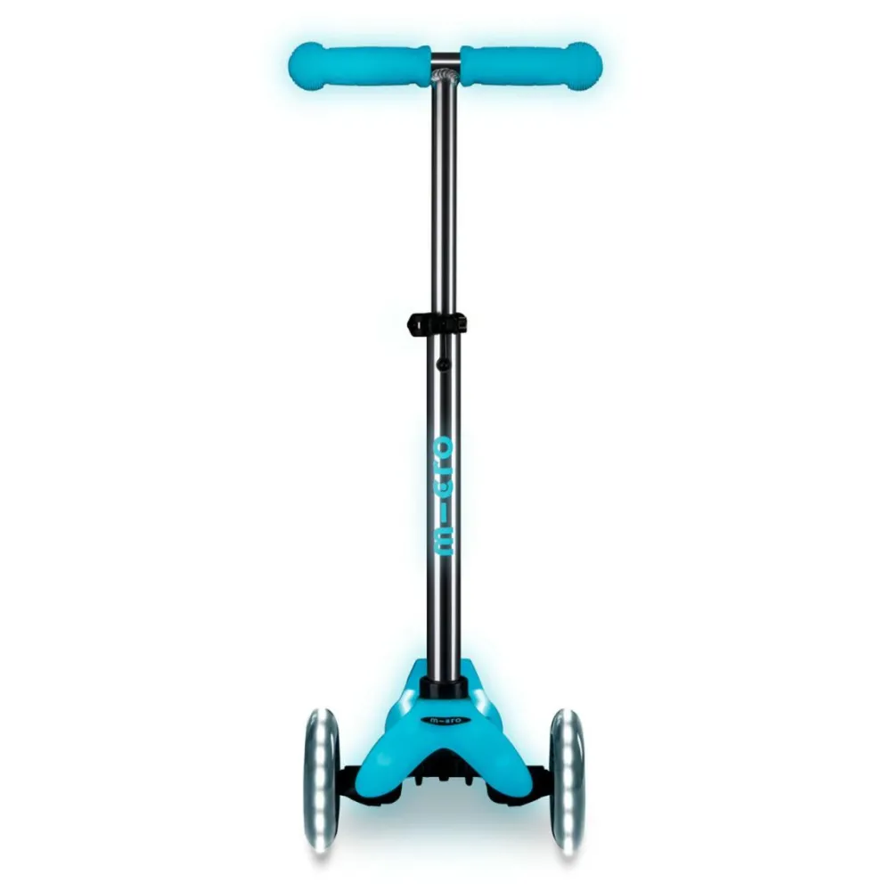 Løbehjul|Tumlinge Legetøj<Micro - Mini Deluxe Glow LED Plus, Aqua