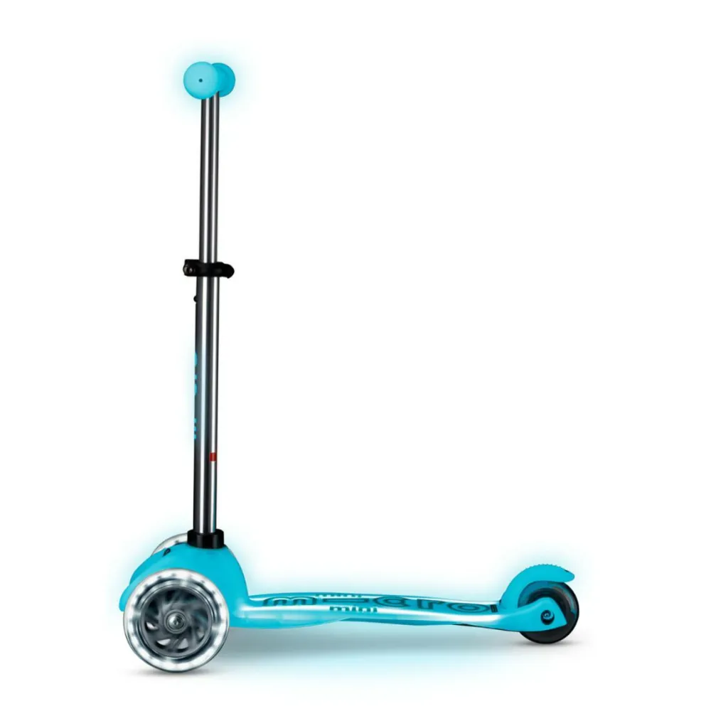 Løbehjul|Tumlinge Legetøj<Micro - Mini Deluxe Glow LED Plus, Aqua