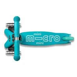 Løbehjul<Micro - Mini Deluxe LED, Aqua
