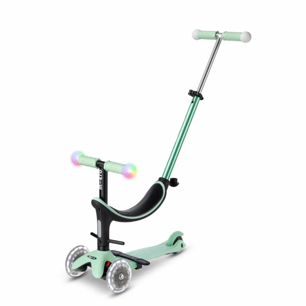 Løbehjul|Løbecykler<Micro - Mini2grow Deluxe Magic LED, Mint