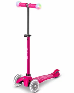 Løbehjul|Løbecykler<Micro - Mini2grow Deluxe Magic LED, Pink